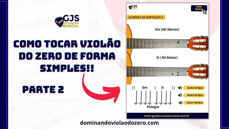 Como tocar violão do zero de forma simples